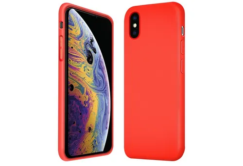 CoolGadget Handyhülle Silikon Colour Series Slim Case für Apple iPhone X, iPhone XS 5,8 Zoll, Hülle weich Handy Cover für iPhone X / XS Schutzhülle