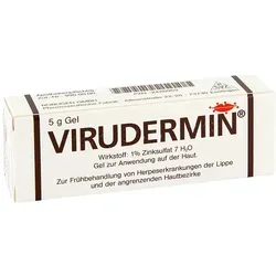 Virudermin Gel zur Herpesbehandlung