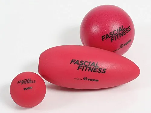 TOGU Fascial Fitness 3er Ball Set Faszienmassage, rot, XS,S,M