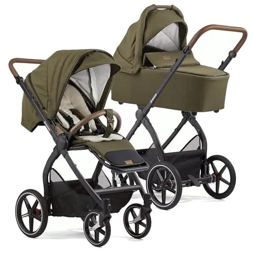 Gesslein FX4 Swing 2in1 Kinderwagen-Set inkl. Babywanne Panorama Lyx 651651 - Vielseitiger 2in1 Kinderwagen mit komfortabler Babywanne, ideal für aktive Eltern. Hochwertige Verarbeitung und durchdachtes Design für unbeschwerte Ausflüge.