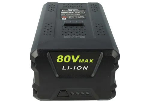 vhbw Akku Ersatz für Greenworks GBA80500, GBA80200, GBA80400, G80B4, Akku Akku Li-Ion 4000 mAh (80 V), Leistungsfähiger Austausch-Akku für Rasenmäher Rasentrimmer