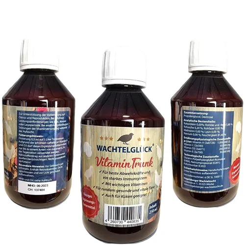 WachtelGlück® VitaminTrunk
