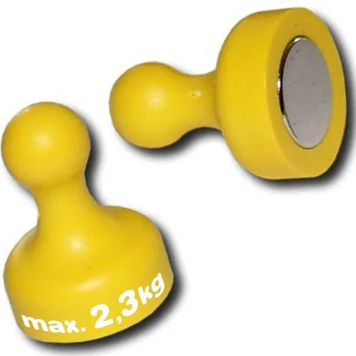 Kegelmagnet Kegel Pinnwand Magnet Neodym Ø 19 x 25mm