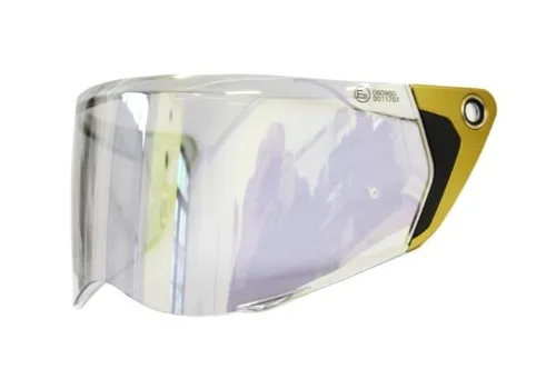 Scorpion Visier EXO-HX1 Carbon KDF19 - Goldverspiegelt - Motorrad-Headset mit hochwertigem Goldverspiegelung, bietet optimalen UV-Schutz und stylisches Design für anspruchsvolle Biker.