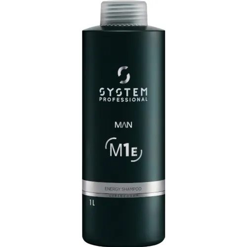 System Professional LipidCode MAN Energy Shampoo 1000ml - Shampoo für Männer mit kreatinhaltiger Formel, stärkt das Haar und sorgt für mehr Fülle – ideal für die tägliche Haarpflege.