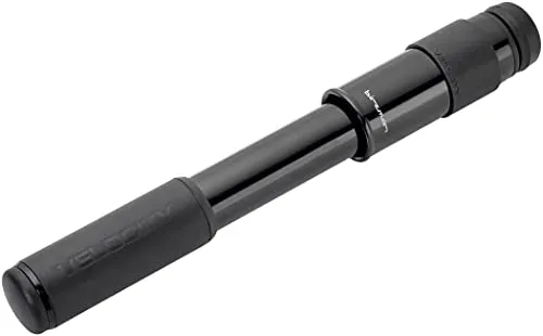 Birzman Velocity Road Pump 160PSI - Hochwertige Luftpumpe für Radfahrer, mit Snap-It Apogee Ventiladapter und leichtem CNC gefrästem Aluminium, ideal für unterwegs.