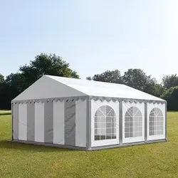 TOOLPORT PRO 6x6m Partyzelt in grau von Toolport
