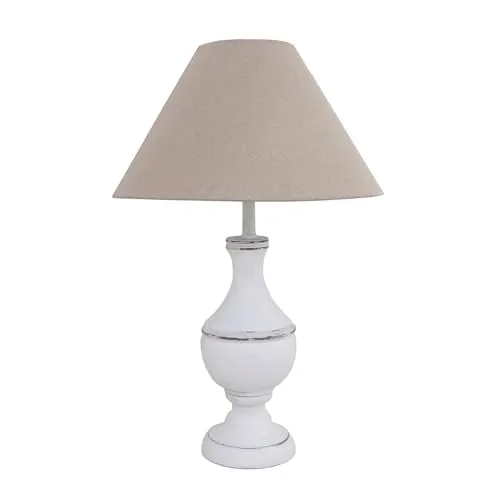 Tischlampe MARLA in weiß von Grafelstein