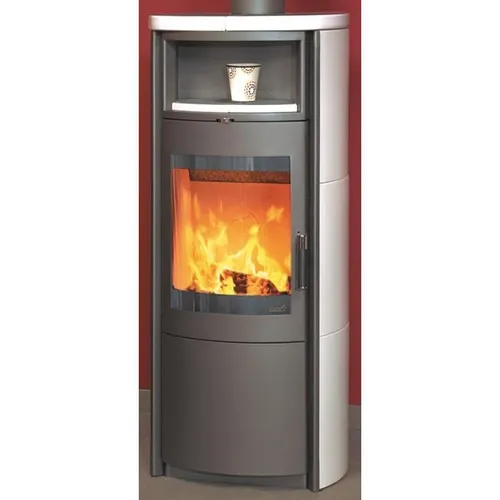 Kaminofen Hark Nika ECOplus Keramik creme-weiß 5 kW von Hark