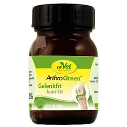Arthrogreen Gelenkfit Pulver für Hunde, Katzen und Pferde - 70 g - Ergänzungsfuttermittel für gesunde Gelenke von Hunden, Katzen und Pferden, unterstützt die Beweglichkeit und das Wohlbefinden.
