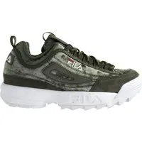 Fila Disruptor Low Womens Green Trainer in grün von FILA