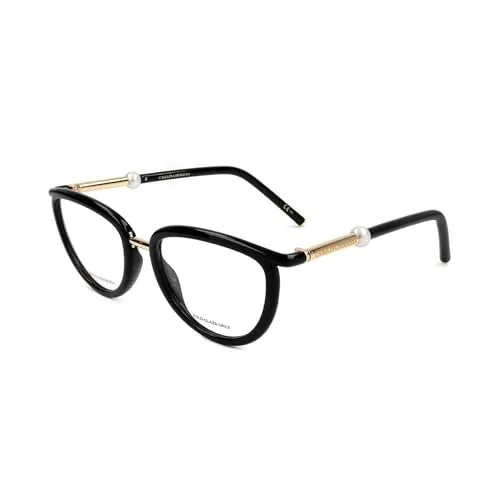 Carolina Herrera Her 0079 807/19 BLACK Eyewear Women's Acetate, Standard, 52