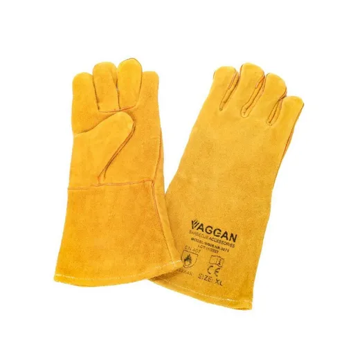 Bubble-Store Hitzeschutzhandschuhe Handschuhe (100% Rindsleder) Grillhandschuhe