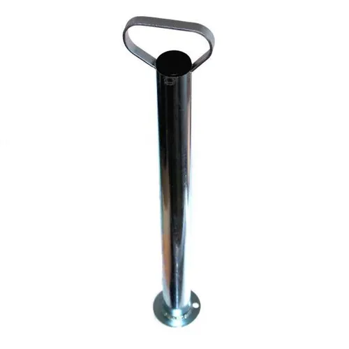 Abstellstütze 48mm Stütze für Anhänger Stützrohr Anhängerstütze Deichsel NEU 1