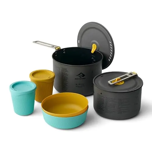 Sea to Summit Frontier Kochtset, 14-teilig in grau von Sea to Summit