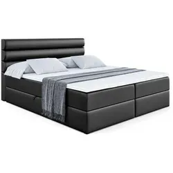ALTDECOR Boxspringbett CELESTIA in schwarz von ALTDECOR