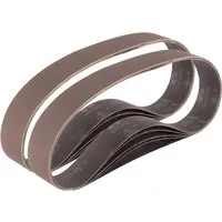 STAHLWERK Schleifband 10er Set P180 - Schleifblätter, ideales Zubehör für Rohrbandschleifer mit hoher Abtragsleistung und erstklassiger Oberflächenqualität, perfekt für Metall- und Holzarbeiten.