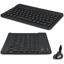 Wireless Bluetooth Keyboard Tastatur kabellos für Handy Tablet QWERTZ Layout