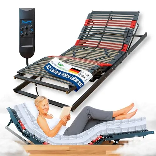 Coemo Reha-Schlafwelt elektrischer Lattenrost RELAXANA KF 90x200 cm