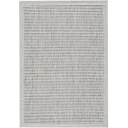 Ayyildiz  Outdoorteppich Giza, Grau, Textil, Uni, rechteckig, 60x100 cm, Oeko-Tex® Standard 100, pflegeleicht, Teppiche & Böden, Teppiche, Outdoorteppiche