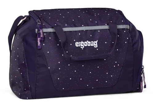 ergobag Sporttasche mit Nassfach, 20 Liter - Sporttasche für Kinder mit wasserfestem Nassfach für nasse Kleidung, variabel tragbar mit Umhängegurt und Tragegriffen, nachhaltig aus recycelten PET-Flaschen.