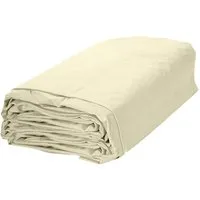 Poolfolie Rund 0,8 mm Sandfarben Keilbiese