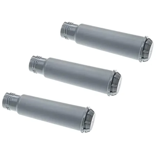 vhbw 3X Wasserfilter Filter kompatibel mit Krups Espresseria Automatic EA829810 Kaffeevollautomat, Espressomaschine Grau