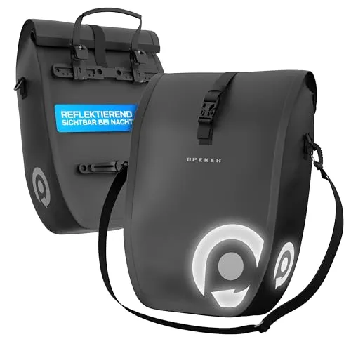 Produktbild OPEKER® Universal Fahrradtasche für Gepäckträger 20L