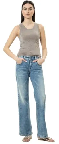 Produktbild Herrlicher Edna Flared Jeans aus Bio-Baumwolle – Weit ausgestelltes Bein