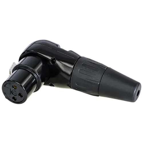 Rean AV RC3FR-B XLR-Steckverbinder Kupplung, gewinkelt Polzahl: 3 1 St.