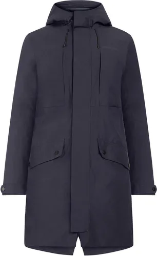 Didriksons Falke Herren Parka XXL - Dunkelblau - Funktionsjacke mit Fishtail-Schnitt, 2-Wege-Reißverschluss und verstellbarer Kapuze für optimalen Schutz bei jedem Wetter.