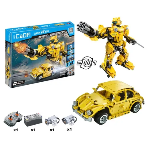 CaDA B127 BEEBOOT 2in1 RC-Blockmodell
