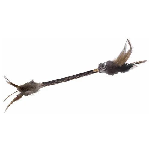 Nobby Katzenspielzeug Matatabi Stick 12 cm mit Glöckchen und Feder