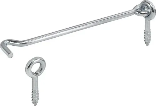 Vormann Sturmhaken 200 mm Sturmhaken Türhaken Torhaken Fensterhaken Windhaken