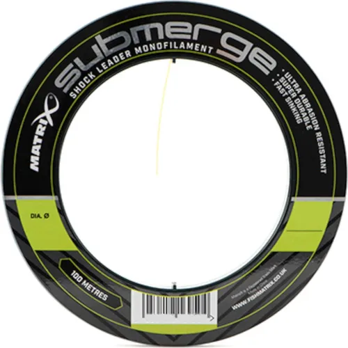 Matrix Submerge Shock Leader Monofilament 0.26 mm 3.6kg