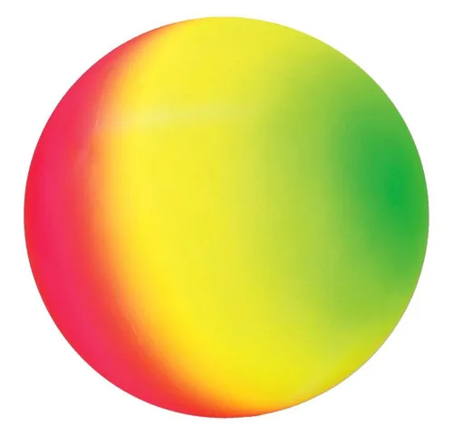 Togu Spielball Spielball Regenbogen, Die intensiven Modefarben verlaufen ineinander