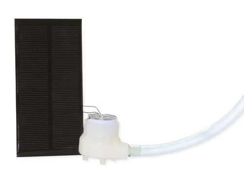 SOL-EXPERT Solar-Wasserpumpenbausatz 50035 - Ideal für kreative Projekte: Der Solar-Wasserpumpenbausatz ermöglicht Ihnen den Bau kleiner Springbrunnen und Wasserläufe. Umweltfreundlich betrieben durch Sonnenenergie, einfach aufzubauen und vielseitig einsetzbar.