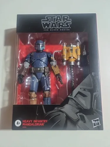 STAR WARS The Black Series - Heavy Infantry Mandalorian - 6” Figur - Aufsteller & Figuren: Detailreiche 6” Figur aus der Star Wars Reihe, perfekt für Sammler und Fans!