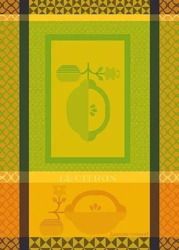 Garnier Thiebaut Geschirrtuch - Le Citron Ocre
