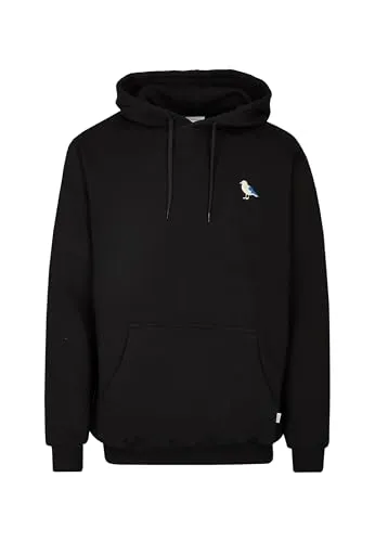 Cleptomanicx Kapuzensweatshirt Hooded Embro Gull 2 - Herren-Sweatshirt im klassischen Design, aus 100% Baumwolle, pflegeleicht und ideal für lässige Outfits.
