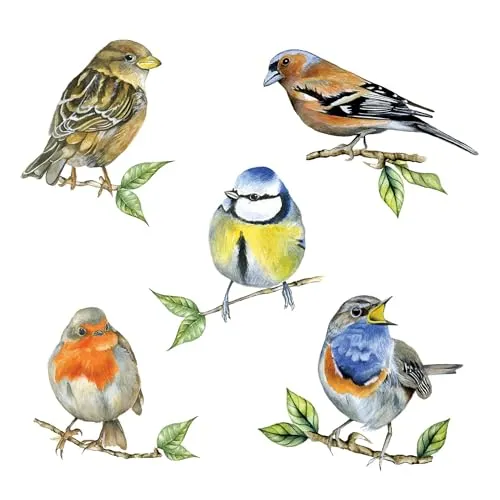 Papierservietten Weiß von Ambiente