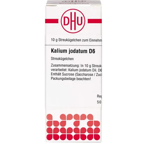 KALIUM JODATUM D 6 Globuli 10 g