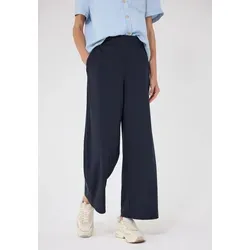 STREET ONE STUDIO Wide Leg Stoffhose Blau 38