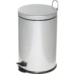 ALCO Mülleimer 20,0 l silber - Hygienischer Abfallbehälter mit Tretmechanik - Haushaltszubehör: Der ALCO Mülleimer 20,0 l silber bietet hygienisches Entsorgen dank Tretmechanik und schließt unangenehme Gerüche ein. Ideal für jedes Zuhause!