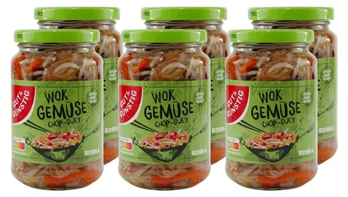 Gut & Günstig Wok Gemüse Chop-Suey (6 x 330g) von EDEKA