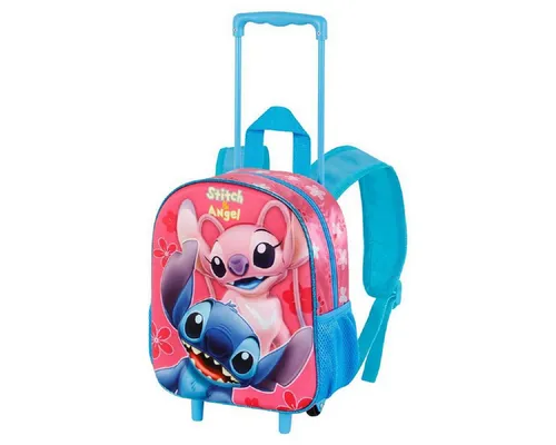 Lilo & Stitch Kinderrucksack – Perfekter Trolley-Rucksack für Kinder - Schulranzen mit aufregendem Design, großzügigem Stauraum und gepolsterten Trägern für Komfort. Ideal für Schule und Freizeit, robust und kindgerecht.