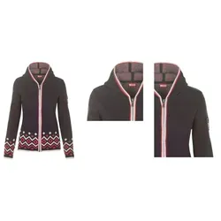 Almgwand Strickjacke Almgwand Steinbergalm Damen Strickjacke Cardigan 225203AD blau|grau|rot 46