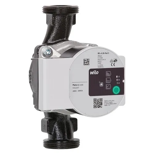 Wilo Para 25/6-43/SC BL180 Hocheffizienz Heizungspumpe
