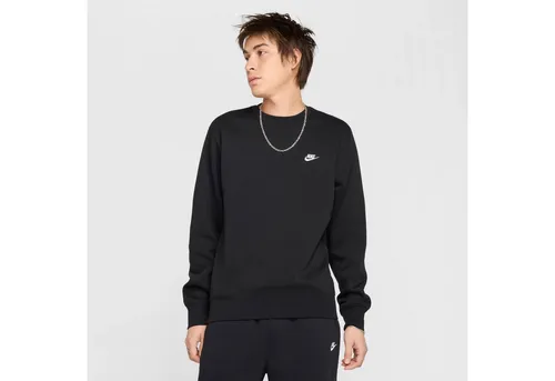 Nike Sportswear Sweatshirt M NK CLUB BB CREW sportlicher Schnitt, aus Baumwolle und Polyester, kurze Ärmel