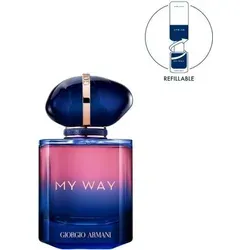 Giorgio Armani My Way Le Parfum Refillable 50 ml - Damenduft mit floralen und holzigen Noten, nachfüllbar und nachhaltig. Entdecke deinen eigenen Weg mit einem sinnlichen Duft, der Unabhängigkeit und Entdeckergeist verkörpert.